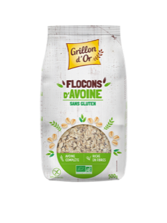 Flocons d'avoine sans gluten 500g